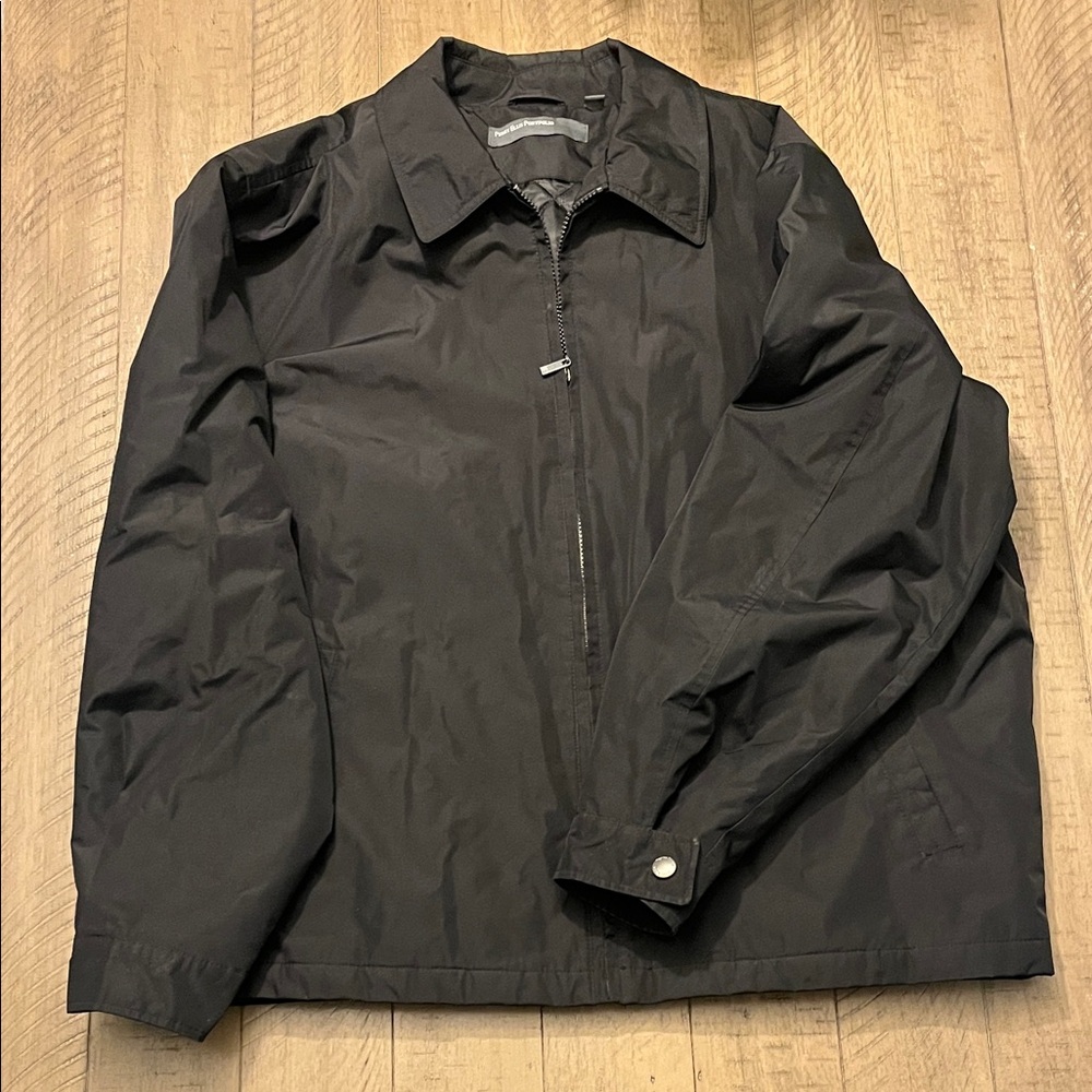 Perry Ellis Men's Black Lightweight Jacket